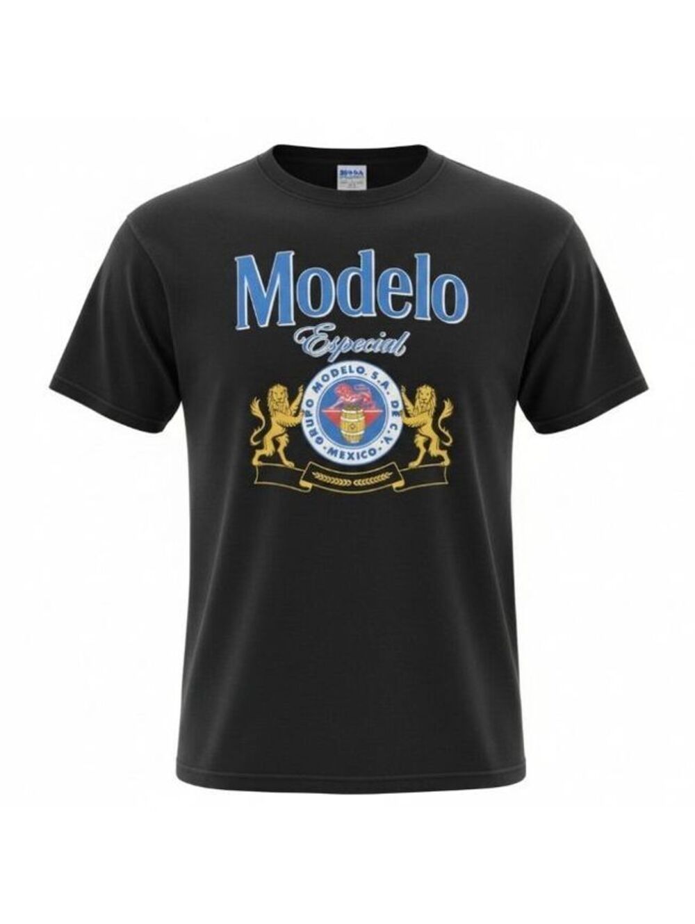 Modelo Especial Beer T Shirt Men 3XL Black Shaka Wear SuperMax Heavyweight Tee